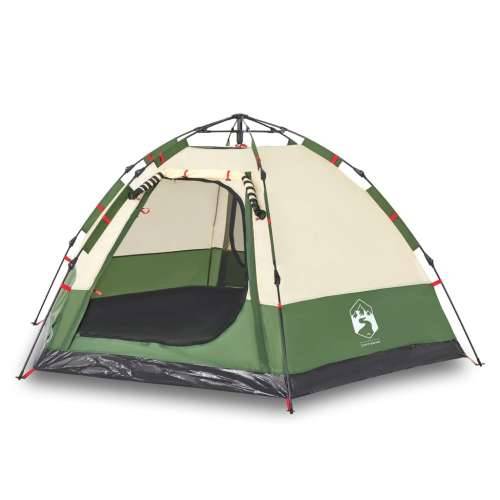 Šator s kabinom za kampiranje za 4 osobe zeleni brzo otpuštanje Cijena
