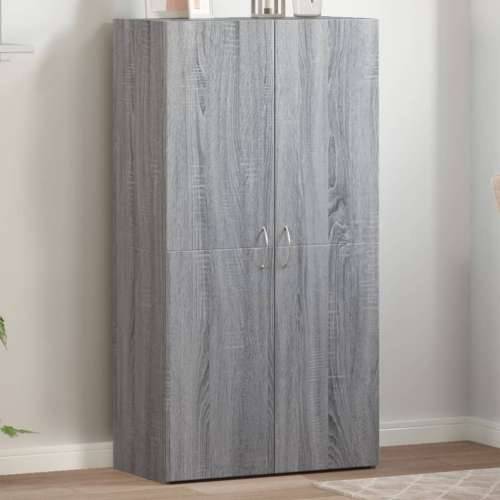 Ormarić za spise boja hrasta 60x32x115 cm od konstruiranog drva - Sivi hrast sonoma 60 x 32 x 115 cm 1 Cijena