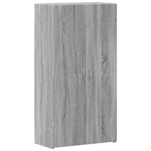 Ormarić za spise boja hrasta 60x32x115 cm od konstruiranog drva - Sivi hrast sonoma 60 x 32 x 115 cm 1 Cijena