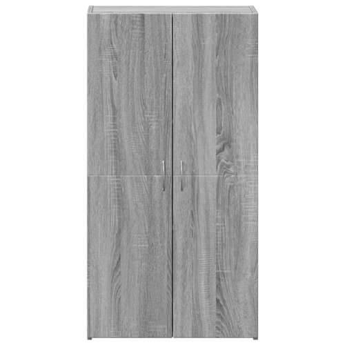 Ormarić za spise boja hrasta 60x32x115 cm od konstruiranog drva - Sivi hrast sonoma 60 x 32 x 115 cm 1 Cijena