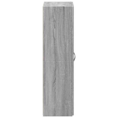 Ormarić za spise boja hrasta 60x32x115 cm od konstruiranog drva - Sivi hrast sonoma 60 x 32 x 115 cm 1 Cijena