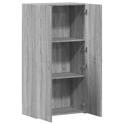 Ormarić za spise boja hrasta 60x32x115 cm od konstruiranog drva - Sivi hrast sonoma 60 x 32 x 115 cm 1 Cijena