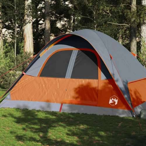 Kupolasti obiteljski šator 6 osoba narančasti vodootporni - orange 334 x 273 x 190 cm 1 Cijena