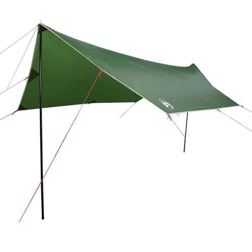 Cerada za kampiranje zelena 460 x 305 x 210 cm vodootporna - Zelena taft 1 Cijena