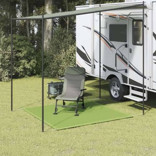 Tepih za šator svijetlozeleni 250 x 250 cm HDPE - Svijetlo zelena 250 x 250 cm 1 Cijena
