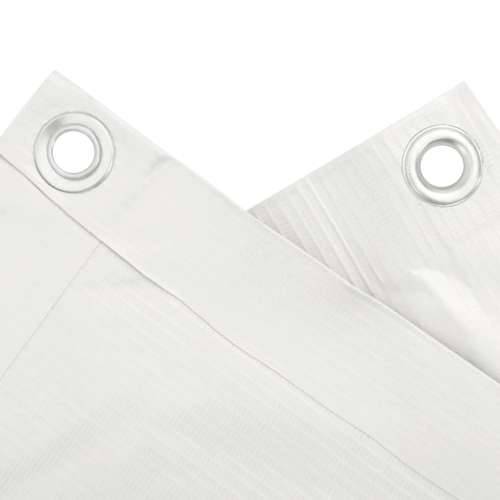 Balkonski zaslon za privatnost bijeli 800 x 120 cm PVC - Bijela 800 x 120 cm 1 Cijena