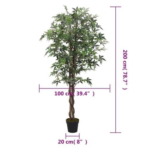 Umjetno stablo javora 756 lista 200 cm zeleno - 200 cm 1 Cijena