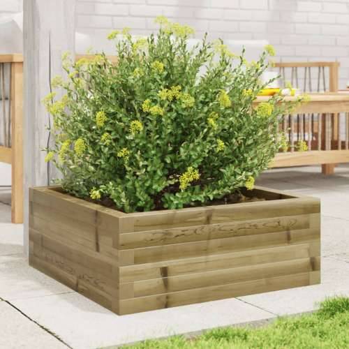 Vrtna sadilica 60 x 60 x 23 cm od impregnirane borovine - Prirodno impregnirano 60 x 60 x 23 cm 1 Cijena