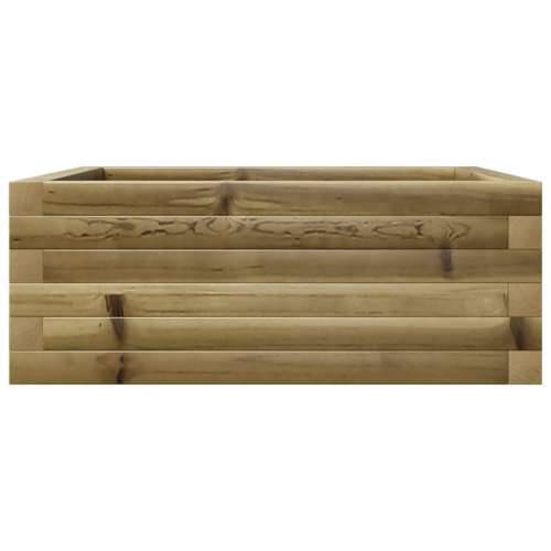 Vrtna sadilica 60 x 60 x 23 cm od impregnirane borovine - Prirodno impregnirano 60 x 60 x 23 cm 1 Cijena