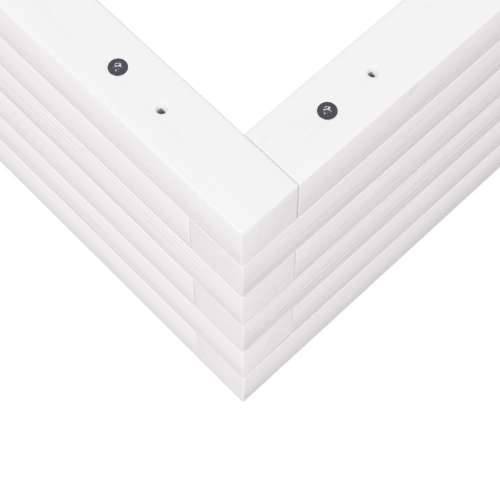 Vrtna sadilica bijela 80 x 80 x 23 cm od masivne borovine Bijela 80 x 80 x 23 cm 1 Cijena