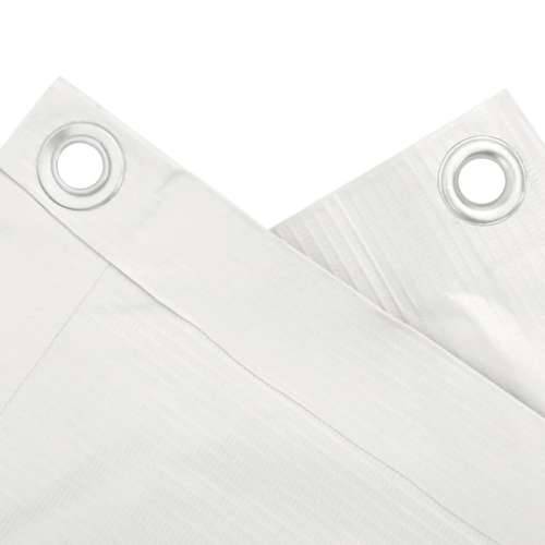 Balkonski zaslon za privatnost bijeli 1000 x 120 cm PVC - Bijela 1000 x 120 cm 1 Cijena