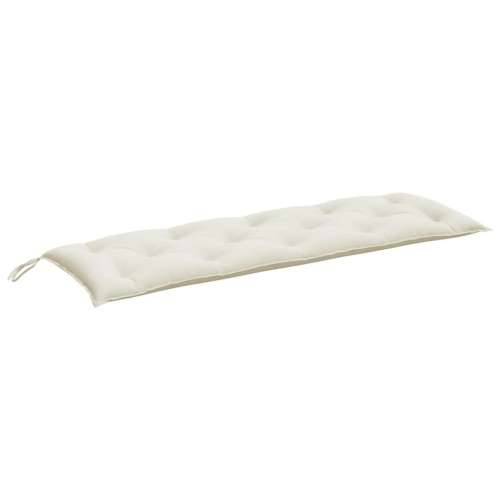Jastuk za vrtnu klupu prošarano krem 150 x 50 x 7 cm od tkanine - prošarana krem 150 x 50 x 7 cm 1 Cijena