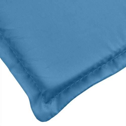 Jastuk za vrtnu klupu prošarano plavi 150 x 50 x 7cm od tkanine - prošarana plava 150 x 50 x 7 cm 1 Cijena