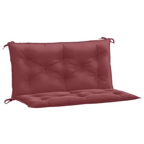 Jastuci za vrtnu klupu 2 kom Crvena vina 100x50x7 cm tkanina - prošarana crvena boja vina 100 x 50 x 7 cm 1 Cijena