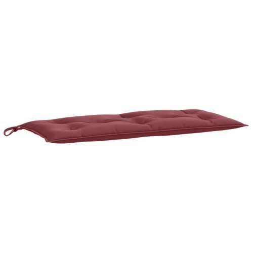 Jastuci za vrtnu klupu 2 kom Crvena vina 100x50x7 cm tkanina - prošarana crvena boja vina 100 x 50 x 7 cm 1 Cijena