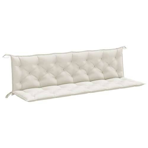Jastuci za vrtnu klupu 2 kom prošarano krem 200x50x7 cm tkanine prošarana krem 200 x 50 x 7 cm 1 Cijena