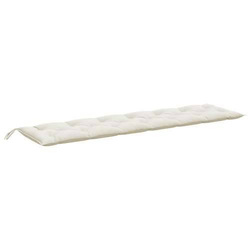 Jastuci za vrtnu klupu 2 kom prošarano krem 200x50x7 cm tkanine prošarana krem 200 x 50 x 7 cm 1 Cijena