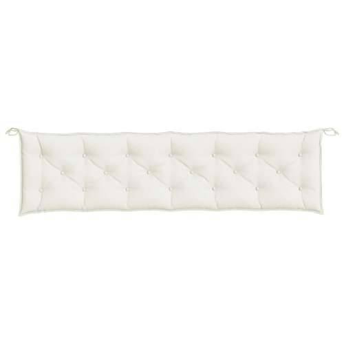 Jastuci za vrtnu klupu 2 kom prošarano krem 200x50x7 cm tkanine prošarana krem 200 x 50 x 7 cm 1 Cijena