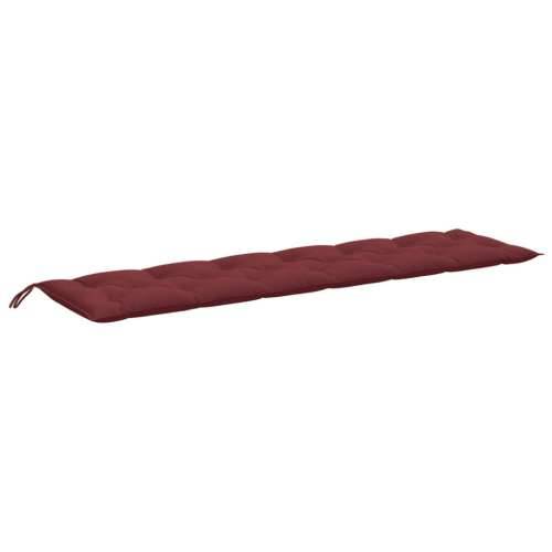 Jastuci za vrtnu klupu 2 kom Crvena vina 200x50x7 cm tkanine - prošarana crvena boja vina 200 x 50 x 7 cm 1 Cijena