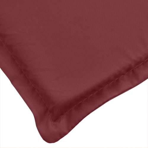 Jastuci za vrtnu klupu 2 kom Crvena vina 200x50x7 cm tkanine - prošarana crvena boja vina 200 x 50 x 7 cm 1 Cijena