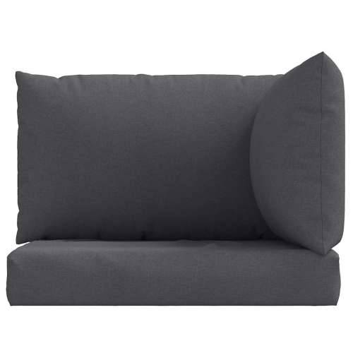 Jastuci za palete 3 kom prošarano antracit od tkanine Antracit 1 kutna sofa Cijena