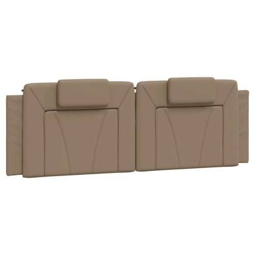 Jastuk za uzglavlje boja cappuccina 160 cm od umjetne kože - Boja cappuccina 160 cm 1 Cijena
