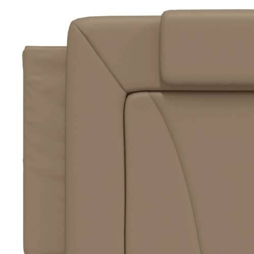 Jastuk za uzglavlje boja cappuccina 160 cm od umjetne kože - Boja cappuccina 160 cm 1 Cijena