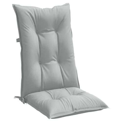 Jastuci za stolice 2 kom svjetlosivi 120x50x7 cm od tkanine - prošarana svjetlosiva 120 x 50 x 7 cm 2 Cijena