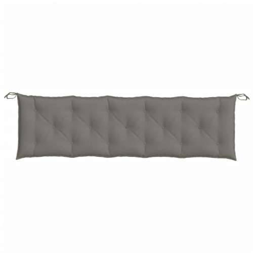 Jastuci za vrtnu klupu 2 kom tamnosivi 180x50x7 cm tkanine - prošarana tamnosiva 180 x 50 x 7 cm 1 Cijena