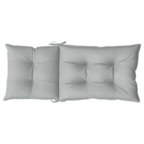 Jastuci za stolice 6 kom svjetlosivi 120x50x7 cm od tkanine - prošarana svjetlosiva 120 x 50 x 7 cm 6 Cijena