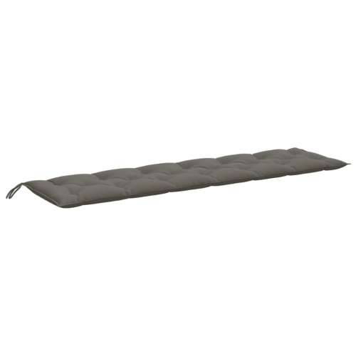 Jastuci za vrtnu klupu 2 kom tamnosivi 200x50x7 cm tkanine - prošarana tamnosiva 200 x 50 x 7 cm 1 Cijena
