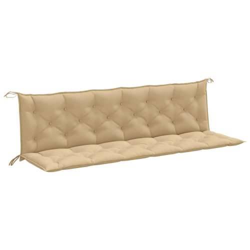 Jastuci za vrtnu klupu 2 kom bež 200x50x7 cm tkanine - prošarana bež 200 x 50 x 7 cm 1 Cijena