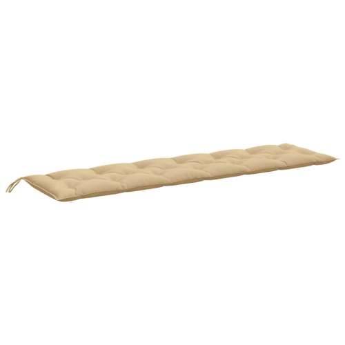Jastuci za vrtnu klupu 2 kom bež 200x50x7 cm tkanine - prošarana bež 200 x 50 x 7 cm 1 Cijena