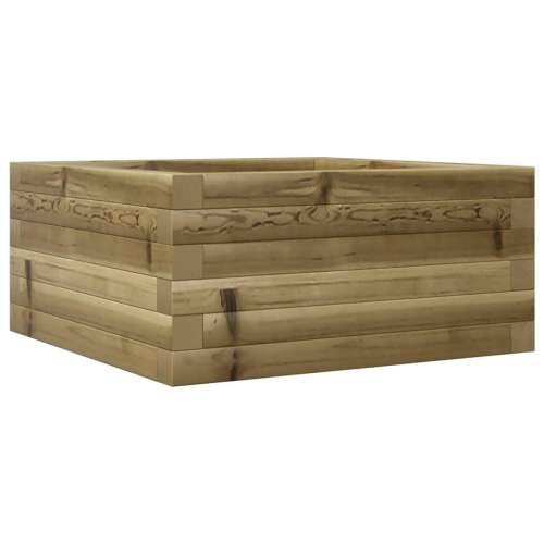 Vrtna sadilica 50 x 50 x 23 cm od impregnirane borovine - Prirodno impregnirano 50 x 50 x 23 cm 1 Cijena