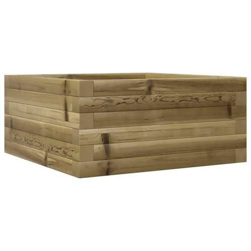 Vrtna sadilica 50 x 50 x 23 cm od impregnirane borovine - Prirodno impregnirano 50 x 50 x 23 cm 1 Cijena