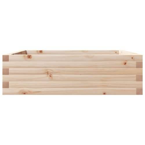 Vrtna sadilica 80 x 80 x 23 cm od masivne borovine - Prirodna boja bora 80 x 80 x 23 cm 1 Cijena