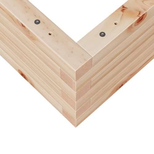 Vrtna sadilica 80 x 80 x 23 cm od masivne borovine - Prirodna boja bora 80 x 80 x 23 cm 1 Cijena