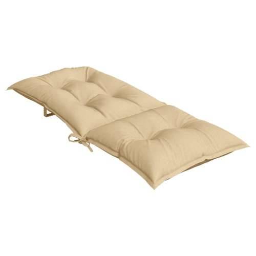 Jastuci za stolice 4 kom prošarano bež 120x50x7 cm od tkanine - prošarana bež 120 x 50 x 7 cm 4 Cijena
