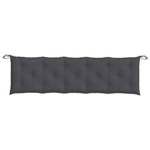 Jastuci za vrtnu klupu 2 kom antracit 180x50x7 cm tkanina prošarana antracit 180 x 50 x 7 cm 1 Cijena