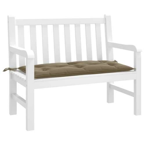 Jastuk za vrtnu klupu prošarano smeđesivi 100x50x7 cm tkanina - prošarana smeđesiva 100 x 50 x 7 cm 1 Cijena