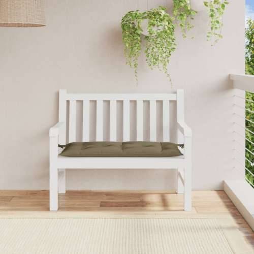 Jastuk za vrtnu klupu prošarano smeđesivi 100x50x7 cm tkanina - prošarana smeđesiva 100 x 50 x 7 cm 1 Cijena