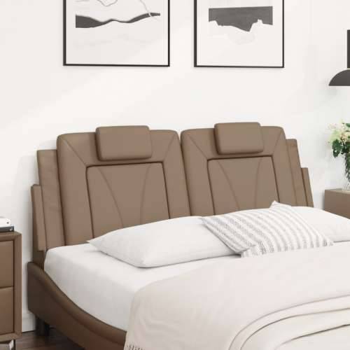 Jastuk za uzglavlje boja cappuccina 140 cm od umjetne kože - Boja cappuccina 140 cm 1 Cijena