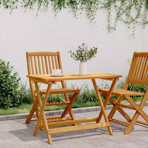 Sklopivi vrtni stol 90x52,5x65 cm od masivnog bagremovog drva 90 x 52.5 x 65 cm 1 Cijena