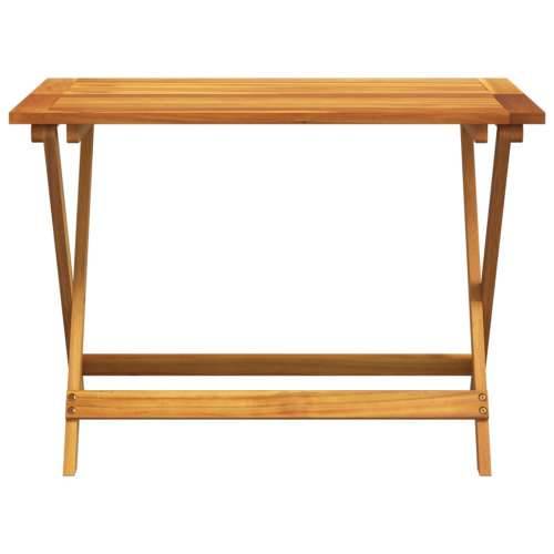 Sklopivi vrtni stol 90x52,5x65 cm od masivnog bagremovog drva 90 x 52.5 x 65 cm 1 Cijena