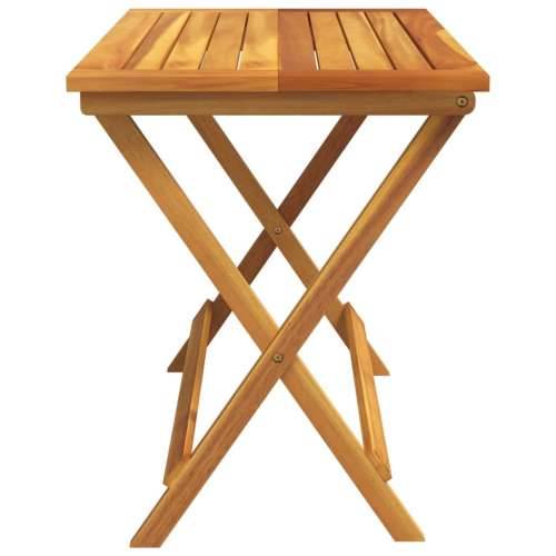 Sklopivi vrtni stol 90x52,5x65 cm od masivnog bagremovog drva 90 x 52.5 x 65 cm 1 Cijena