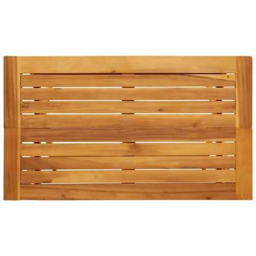 Sklopivi vrtni stol 90x52,5x65 cm od masivnog bagremovog drva 90 x 52.5 x 65 cm 1 Cijena