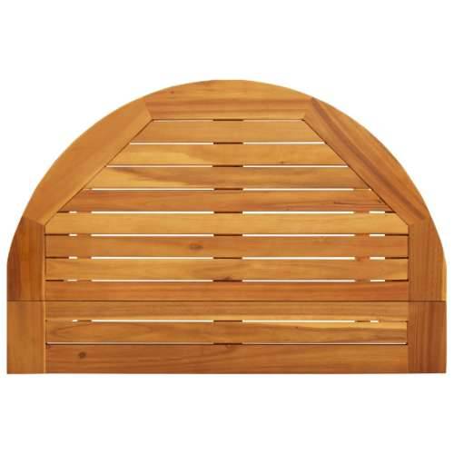 Sklopivi balkonski stol 90x60x72 cm od masivnog bagremovog drva - 1 polukružni Cijena
