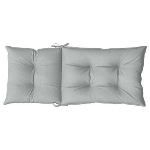 Jastuci za stolice 4 kom svjetlosivi 120 x 50 x 7 cm od tkanine - prošarana svjetlosiva 120 x 50 x 7 cm 4 Cijena