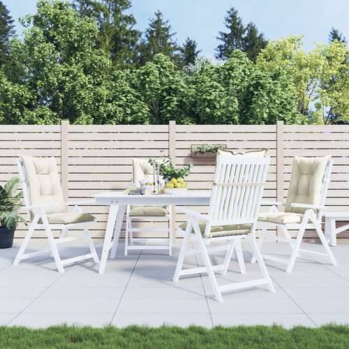 Jastuci za stolice 4 kom prošarano krem 120x50x7 cm tkanina - prošarana krem 120 x 50 x 7 cm 4 Cijena