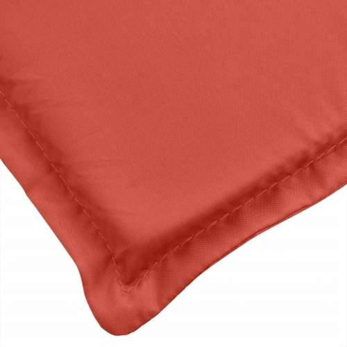 Jastuk za vrtnu klupu prošarano crvena 150x50x7 cm od tkanine - prošarana crvena 150 x 50 x 7 cm 1 Cijena
